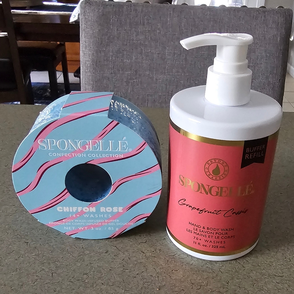 Spongelle Infused Buffer and Hand & Body Wash